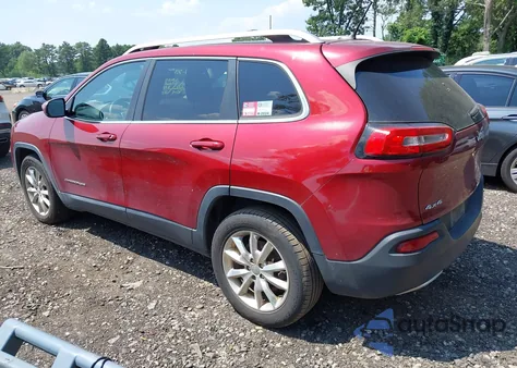 2014 Jeep Cherokee Limited from USA, damaged, VIN 1C4PJMDS6EW282826